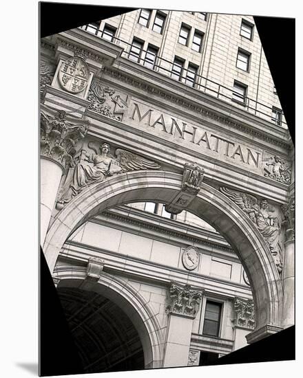 Imperial Manhattan-Richard James-Mounted Premium Giclee Print
