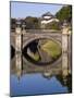 Imperial Palace and the Decorative Niju-Bashi Bridge, Tokyo, Honshu, Japan-Gavin Hellier-Mounted Photographic Print