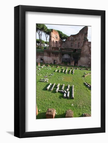 Imperial Palace at Forum Romanum, Palatine Hill, Rome, Lazio, Italy, Europe-Carlo-Framed Photographic Print