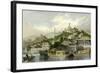 Imperial Palace Gardens-Thomas Allom-Framed Art Print