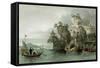 Imperial Palace Tseaou Shan-Thomas Allom-Framed Stretched Canvas