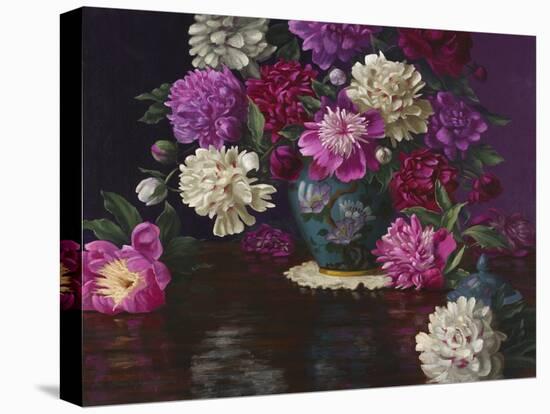 Imperial Peonies-Christopher Pierce-Stretched Canvas