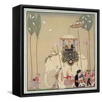 Imperial Procession-Georges Barbier-Framed Stretched Canvas