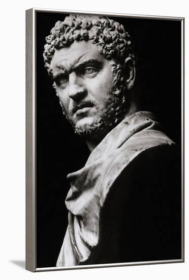 Imperial Roman Bust of Emperor Caracalla-null-Framed Photographic Print