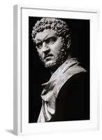Imperial Roman Bust of Emperor Caracalla-null-Framed Photographic Print