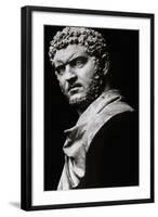 Imperial Roman Bust of Emperor Caracalla-null-Framed Photographic Print