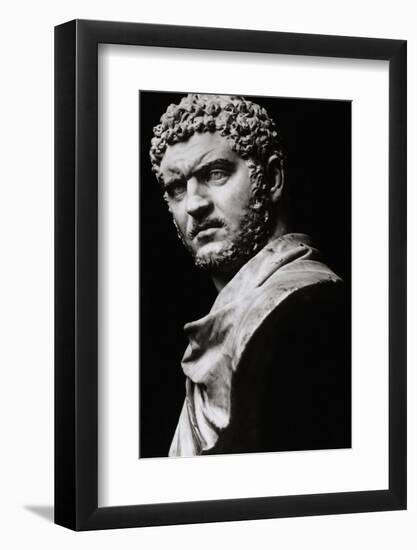 Imperial Roman Bust of Emperor Caracalla-null-Framed Photographic Print