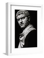 Imperial Roman Bust of Emperor Caracalla-null-Framed Photographic Print