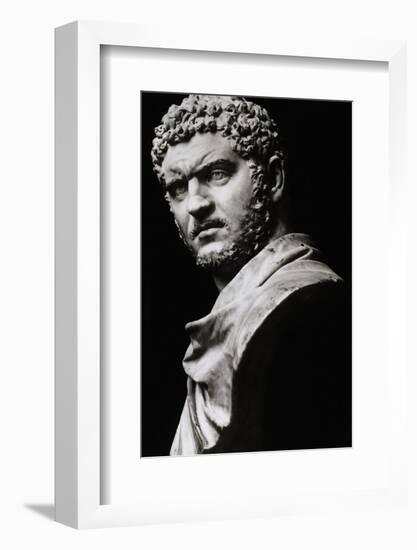 Imperial Roman Bust of Emperor Caracalla-null-Framed Photographic Print