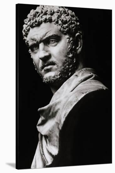 Imperial Roman Bust of Emperor Caracalla-null-Stretched Canvas