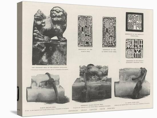 Imperial Seals Looted from Peking-null-Stretched Canvas