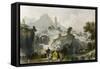Imperial Travelling Palace-Thomas Allom-Framed Stretched Canvas