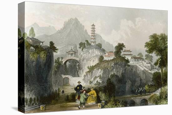 Imperial Travelling Palace-Thomas Allom-Stretched Canvas