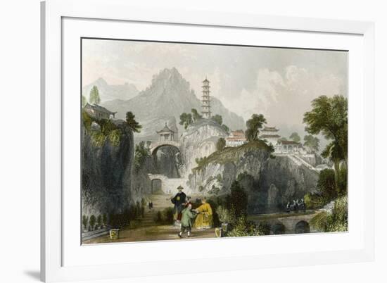 Imperial Travelling Palace-Thomas Allom-Framed Art Print