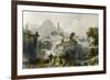 Imperial Travelling Palace-Thomas Allom-Framed Art Print