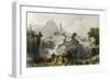 Imperial Travelling Palace-Thomas Allom-Framed Art Print