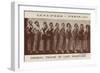 Imperial troupe of lady wrestlers (lutteuses). Luna Park. Paris (1933)-null-Framed Giclee Print