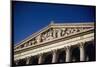 Imperial Washington Portfolio, DC Views, 1952: Archives of United States of America Facade Detail-Walker Evans-Mounted Photographic Print