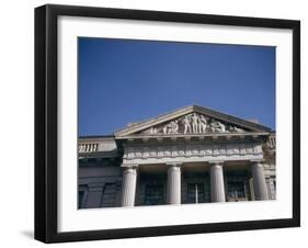 Imperial Washington Portfolio, DC Views, 1952: Commerce Department Building Facade Detail-Walker Evans-Framed Premium Photographic Print