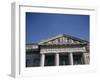 Imperial Washington Portfolio, DC Views, 1952: Commerce Department Building Facade Detail-Walker Evans-Framed Premium Photographic Print