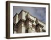 Imperial Washington Portfolio, DC Views, 1952: Union Station Facade Detail-Walker Evans-Framed Photographic Print