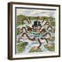 Imperialism Cartoon, 1882-null-Framed Giclee Print