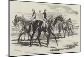 Imperieuse, the Winner of the St Leger Stakes, at the Doncaster Meeting, 1857-Harry Hall-Mounted Giclee Print