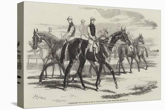 Imperieuse, the Winner of the St Leger Stakes, at the Doncaster Meeting, 1857-Harry Hall-Stretched Canvas
