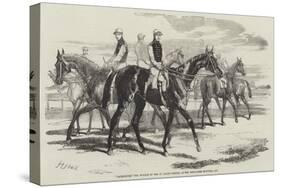 Imperieuse, the Winner of the St Leger Stakes, at the Doncaster Meeting, 1857-Harry Hall-Stretched Canvas