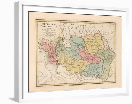 Imperium Parthicum (Parthian Empir)-Robert Wilkinson-Framed Giclee Print