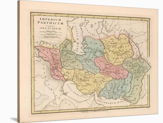 Imperium Parthicum (Parthian Empir)-Robert Wilkinson-Stretched Canvas