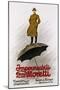 Impermeabili Moretti Umbrella Poster-Leopoldo Metlicovitz-Mounted Premium Giclee Print