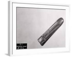 Imposed View of John F. Kennedy's Assassin's Bullet-null-Framed Photographic Print