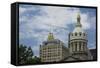 Imposing Architecture of the Baltimore City Hall-Jerry Ginsberg-Framed Stretched Canvas
