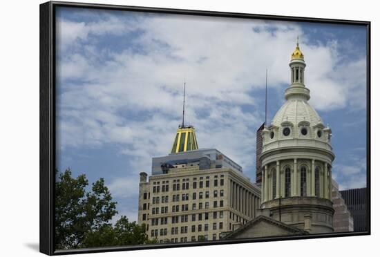 Imposing Architecture of the Baltimore City Hall-Jerry Ginsberg-Framed Photographic Print