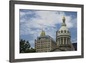 Imposing Architecture of the Baltimore City Hall-Jerry Ginsberg-Framed Photographic Print