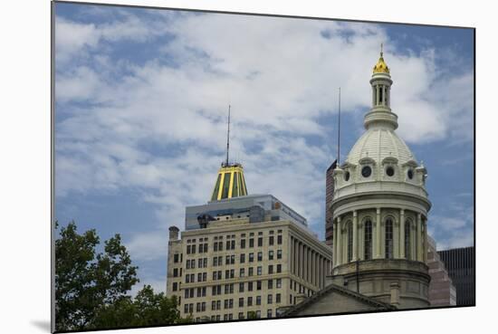 Imposing Architecture of the Baltimore City Hall-Jerry Ginsberg-Mounted Photographic Print