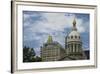 Imposing Architecture of the Baltimore City Hall-Jerry Ginsberg-Framed Photographic Print