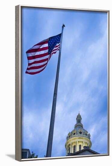 Imposing Architecture of the Baltimore City Hall-Jerry Ginsberg-Framed Photographic Print