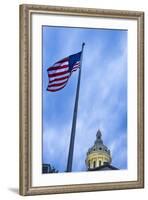 Imposing Architecture of the Baltimore City Hall-Jerry Ginsberg-Framed Photographic Print