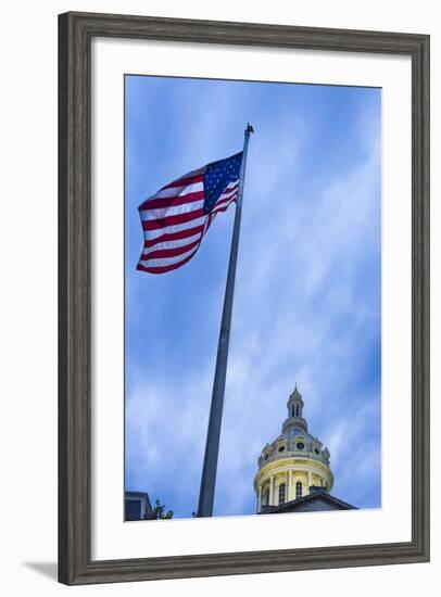 Imposing Architecture of the Baltimore City Hall-Jerry Ginsberg-Framed Photographic Print