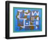 IMPOSSIBLE BUILDING. 2017-Peter McClure-Framed Giclee Print