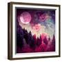 Impossible Forest-null-Framed Giclee Print