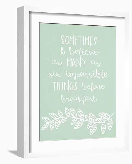 Impossible-Erin Clark-Framed Giclee Print