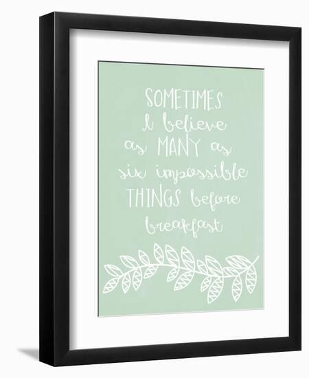 Impossible-Erin Clark-Framed Premium Giclee Print