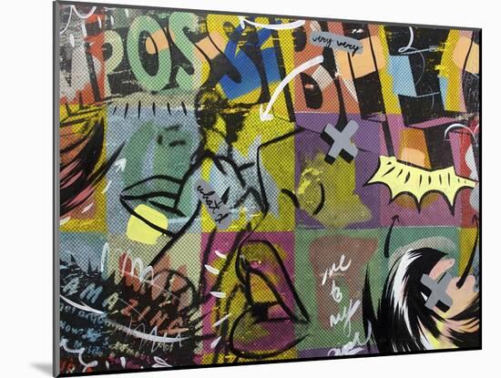 Impossible-Dan Monteavaro-Mounted Giclee Print