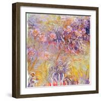 Impression: Flowers-Claude Monet-Framed Giclee Print