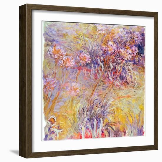 Impression: Flowers-Claude Monet-Framed Giclee Print