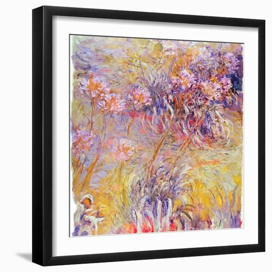 Impression: Flowers-Claude Monet-Framed Giclee Print