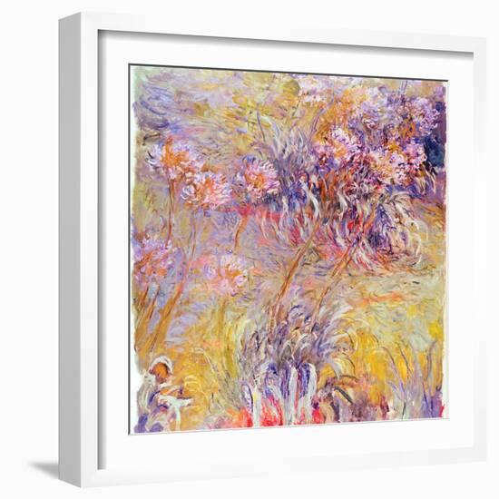 Impression: Flowers-Claude Monet-Framed Giclee Print